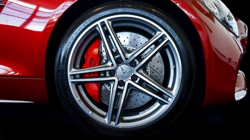 non corrosive metal -aluminium alloy wheel