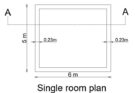 single room plan