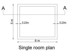 single room plan